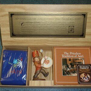 Anri 50th Anniversary Jubilee Treasure Chest "Celebration" Signed By Bernardi